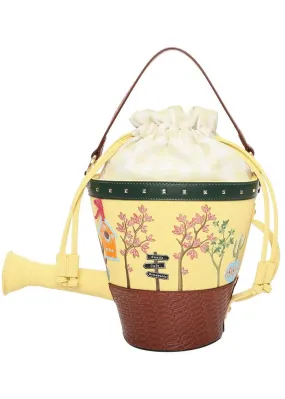 Vendula London Garden Centre Watering Can Bag Yellow