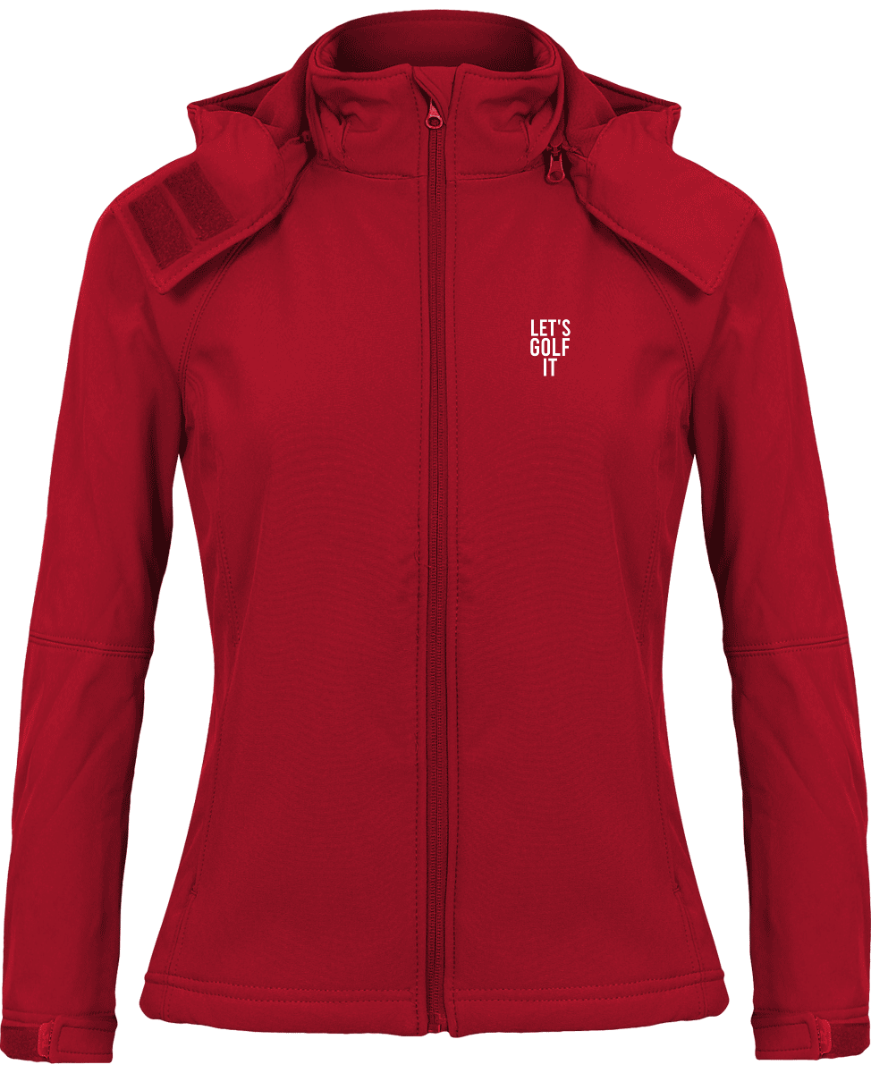 Veste Softshell Let's Golf It femme