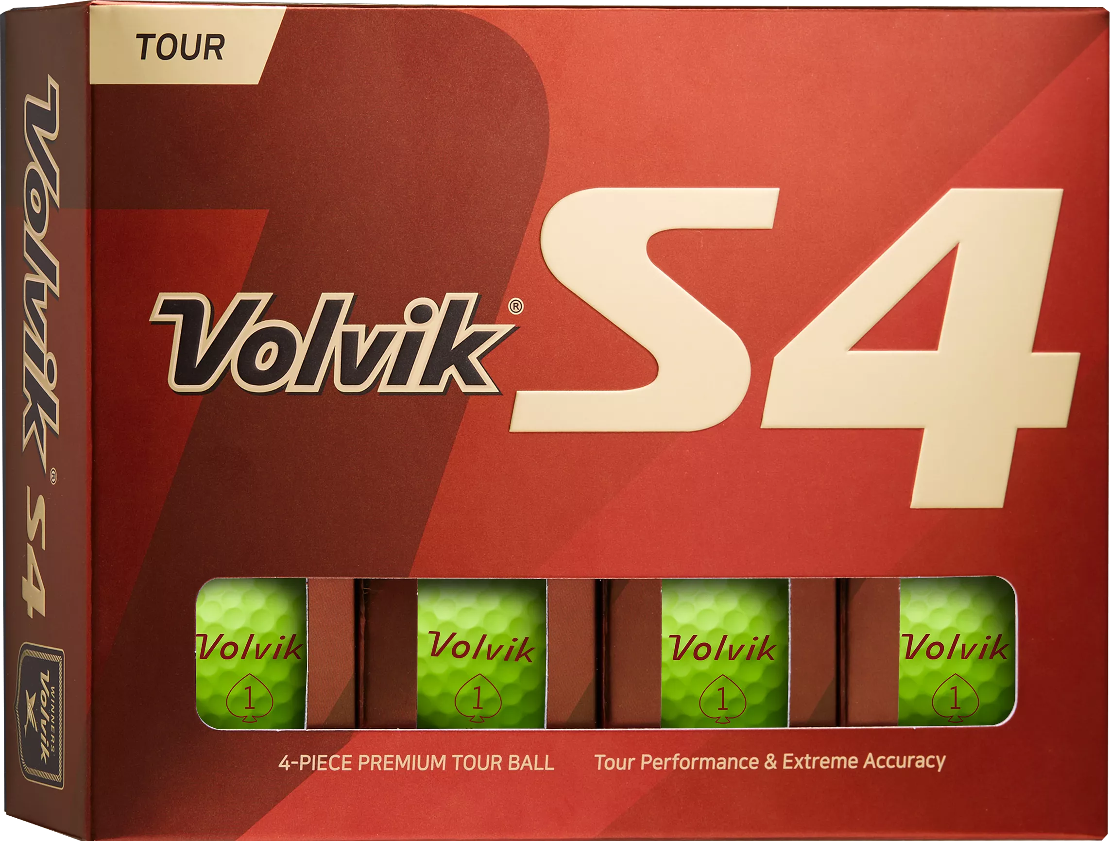 Volvik S4 Tour Performance Golf Balls