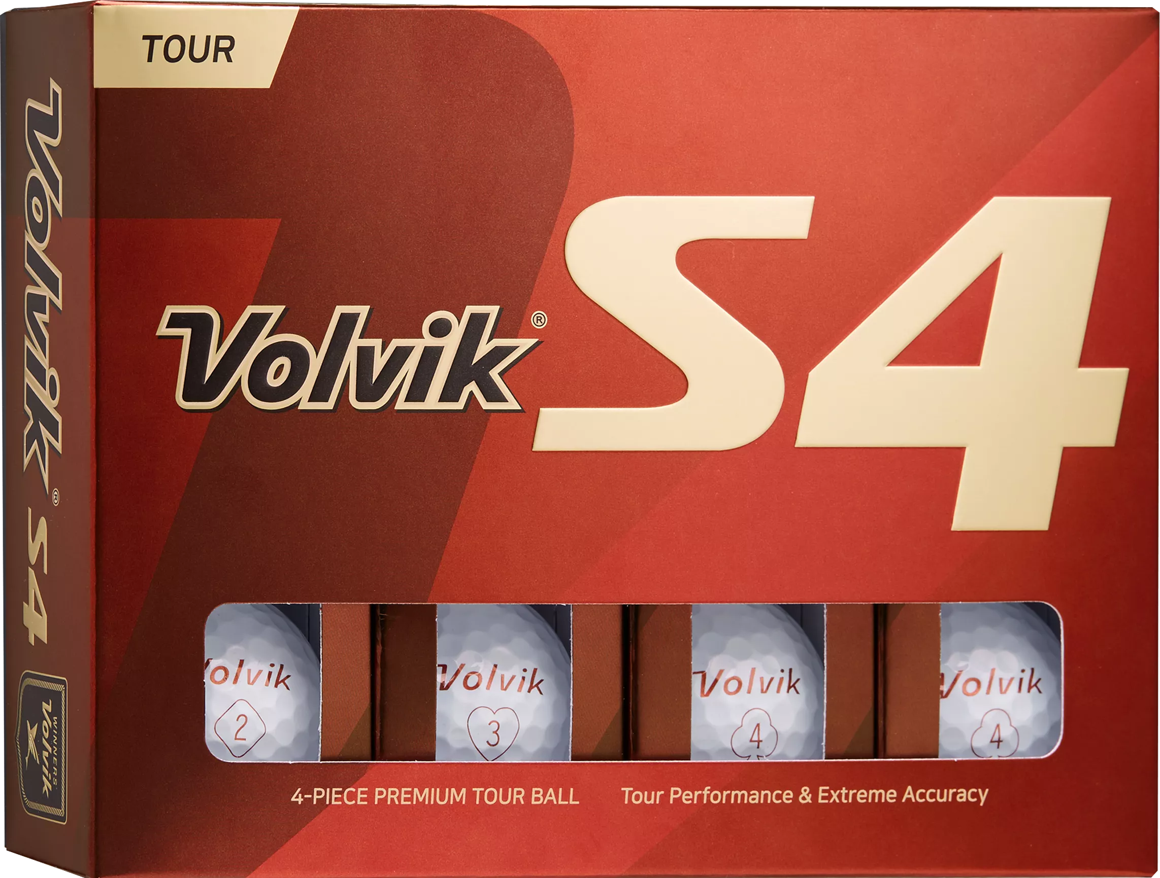 Volvik S4 Tour Performance Golf Balls