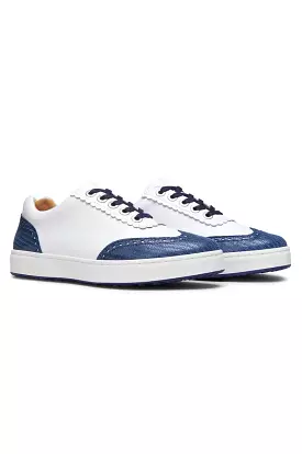 Women's Royal Albartross Golf Shoes | Primrose White/Navy