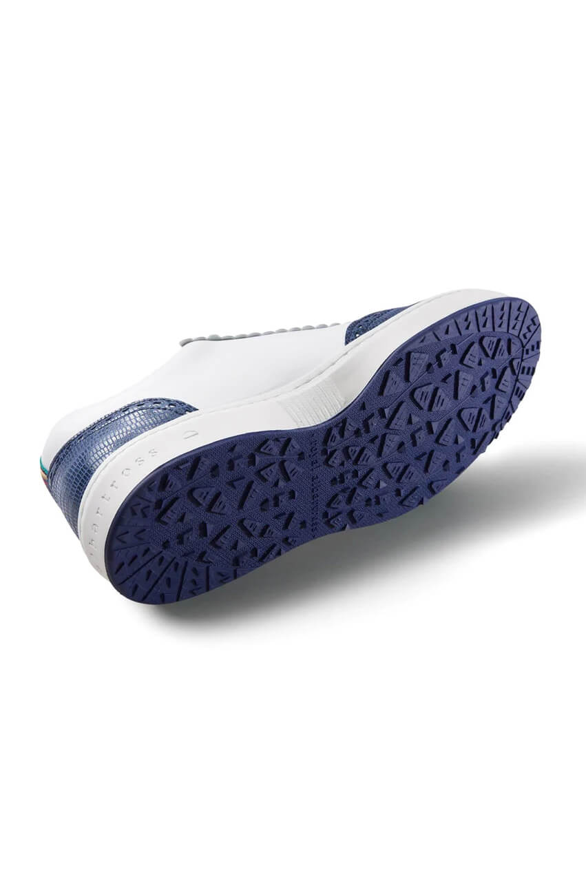 Women's Royal Albartross Golf Shoes | Primrose White/Navy