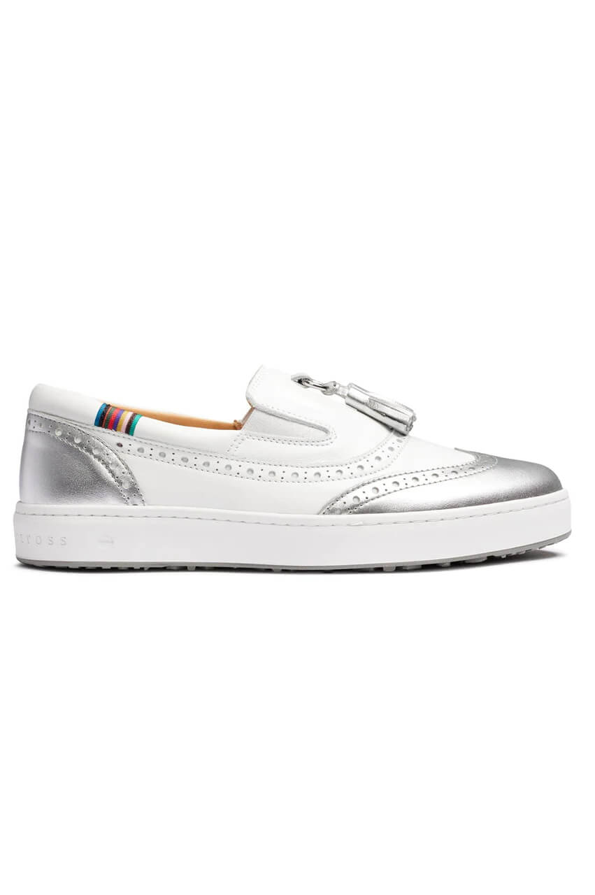 Women's Royal Albartross Golf Shoes | The Grace White/Silver