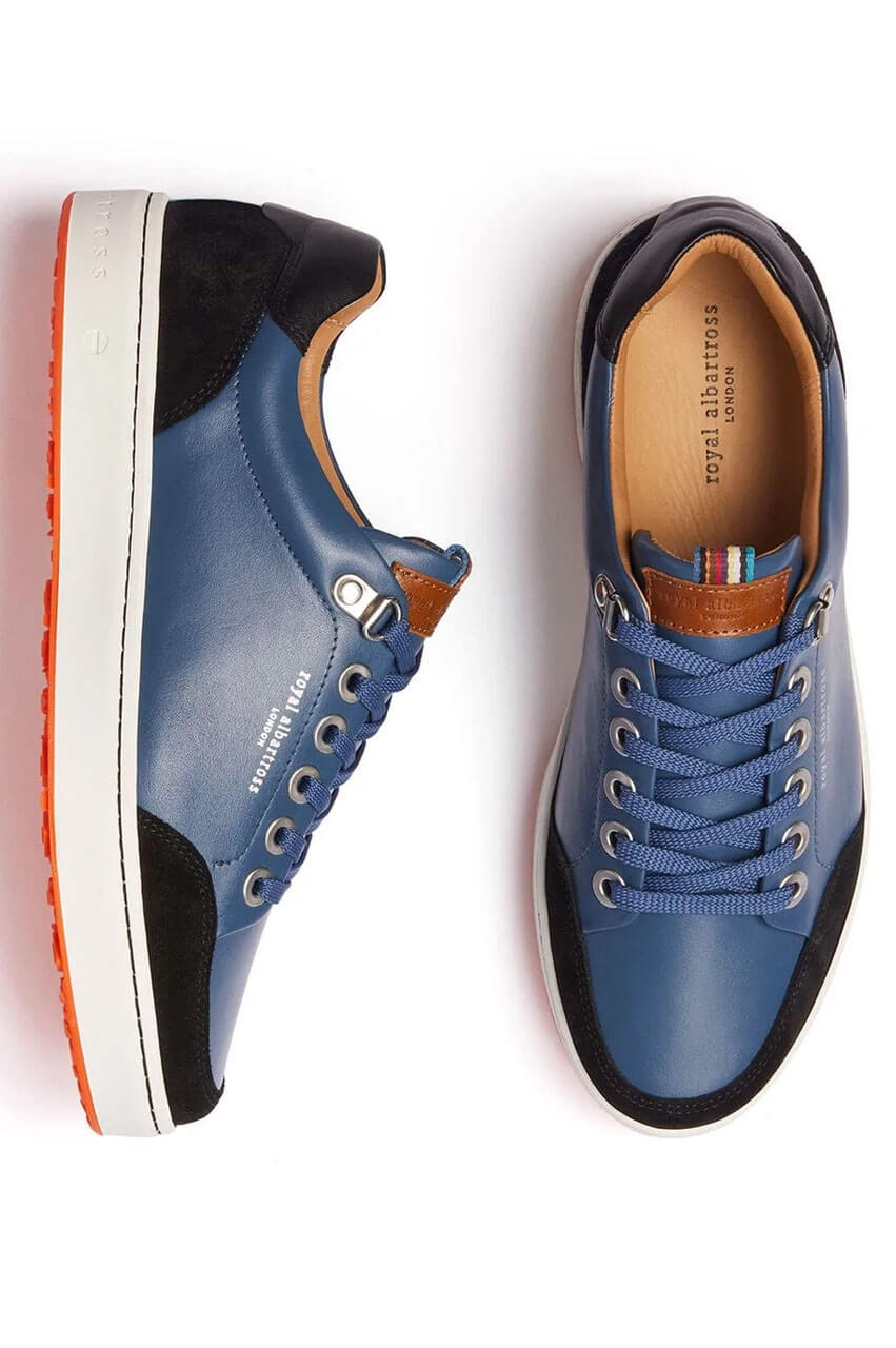 Women's Royal Albartross Golf Shoes | The Knightfox Dusk Blue