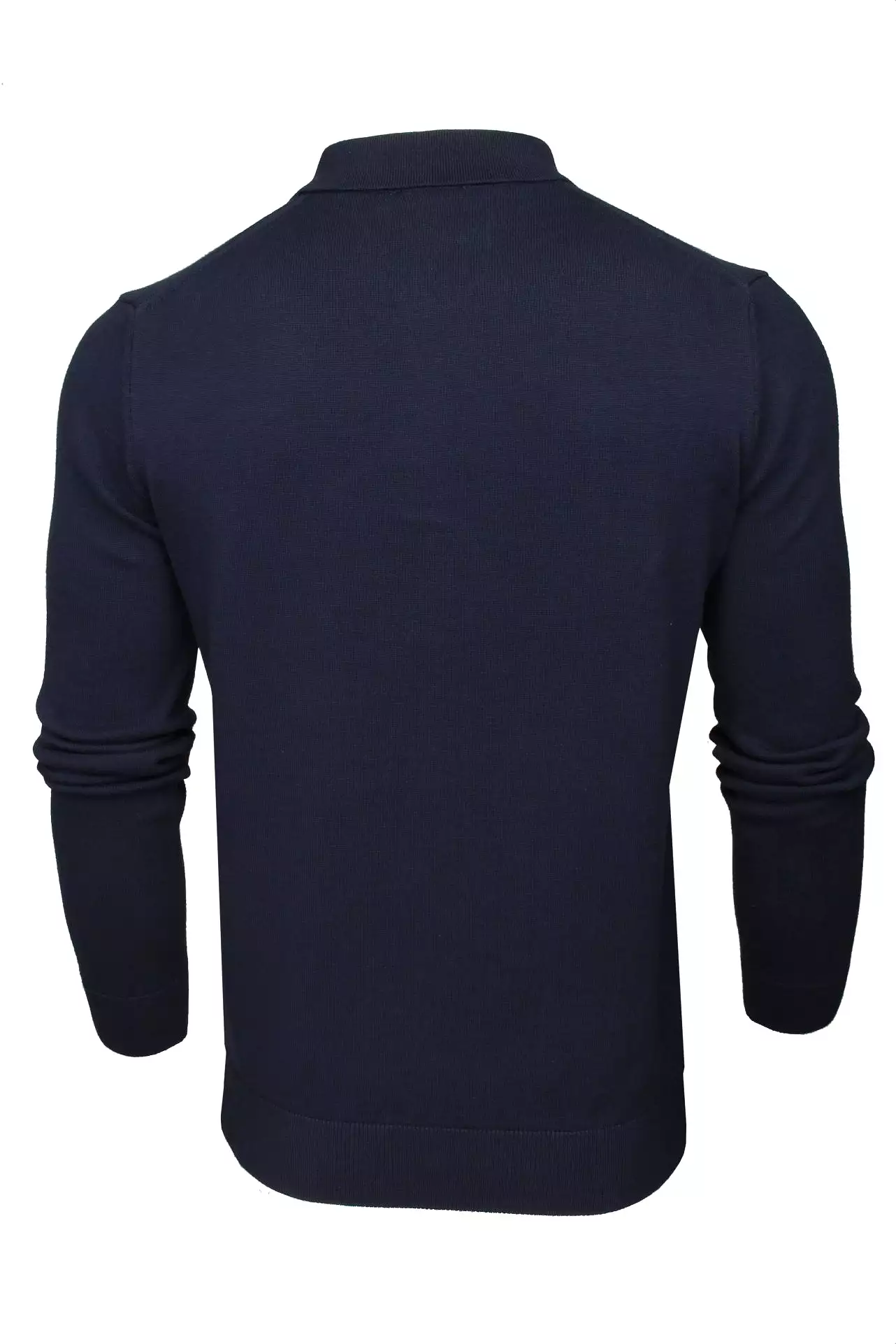 Xact Mens Knitted Long Sleeved Polo Shirt/ Jumper