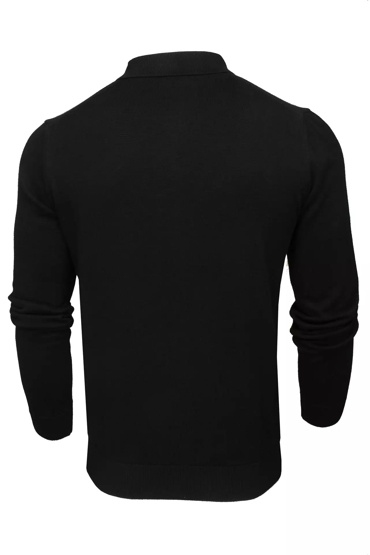 Xact Mens Knitted Long Sleeved Polo Shirt/ Jumper