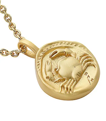 Zodiac Sign Necklace Cancer