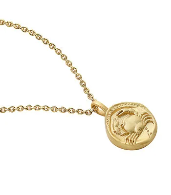 Zodiac Sign Necklace Cancer