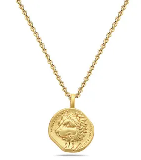 Zodiac Sign Necklace Leo