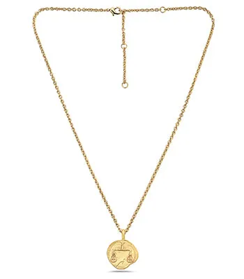 Zodiac Sign Necklace Libra